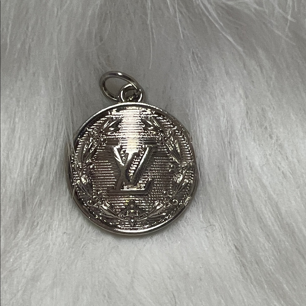 Louis Vuitton Silvertone Roman Charm